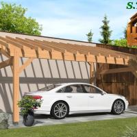 Abri voiture bois douglas 1044 stmb construction