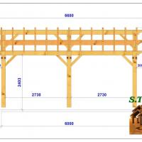 Carport bois 1006 stmb construction