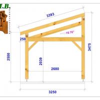 Carport bois 1018l stmb construction