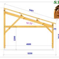 Coupe carport bois 1120 stmb construction