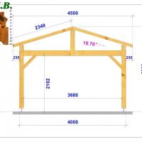 Coupe carport bois 1220 stmb construction