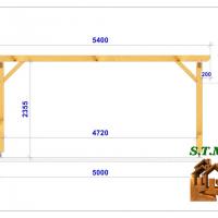 Coupe pergola bois 1060 stmb construction