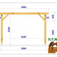 Coupe pergola bois 1066 stmb construction
