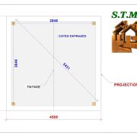 Implantation carport 2pans 1220 stmb construction