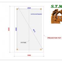 Implantation carport bois 1016 stmb construction