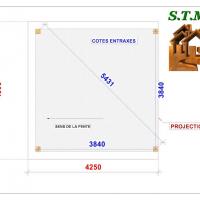 Implantation carport bois 1040 stmb construction
