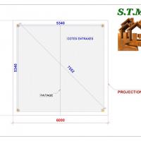 Implantation carport bois 1179 stmb construction