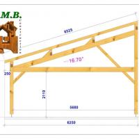 Pergola bois 1015xl stmb construction