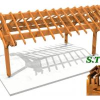 Vue carport asymetrique 1234 stmb construction 3