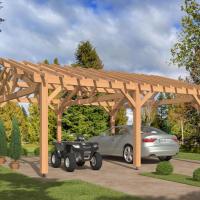 Vue carport bois douglas 1004 stmb construction 2