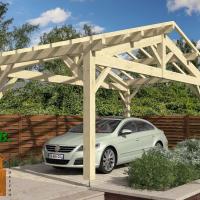 Vue carport bois epicea 1021 stmb construction 1