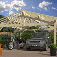 Vue carport bois epicea 1179 stmb construction 1